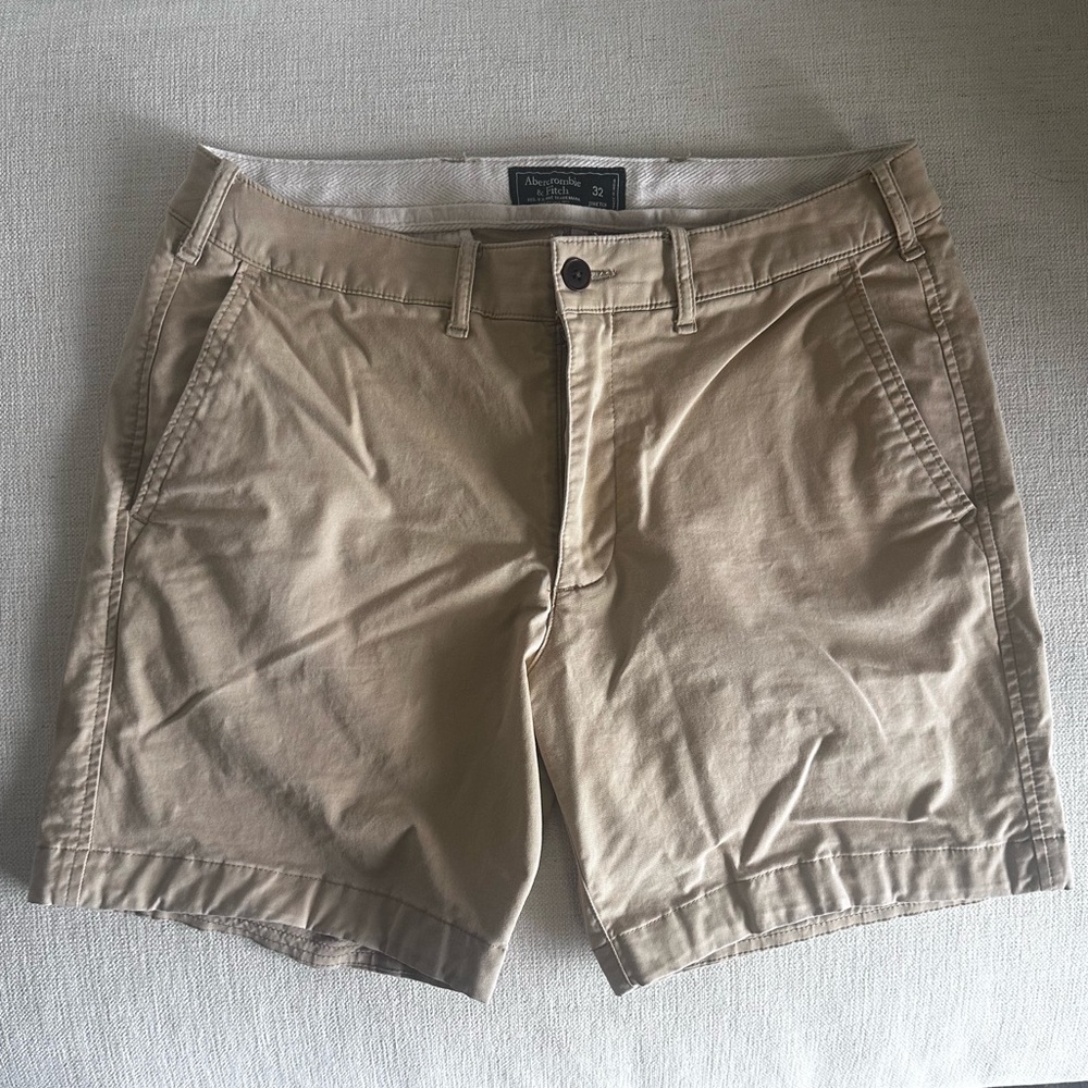 Abercrombie Men's Khaki Shorts